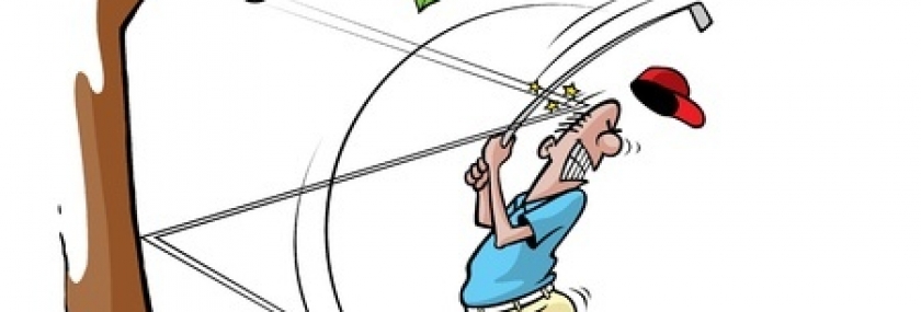 It can happen to any golfer